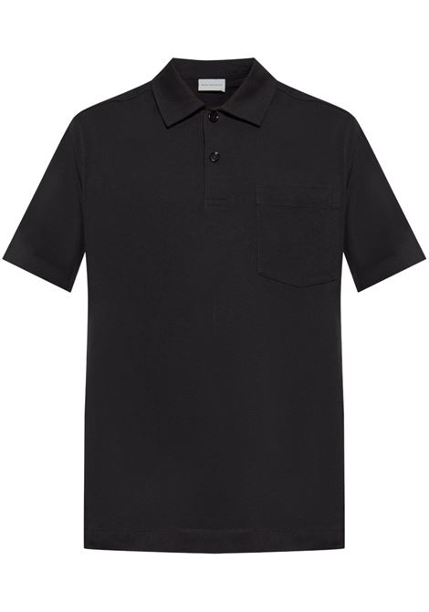 Black helder polo shirt Dries van noten - men